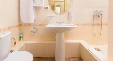 Фото номера Стандартный двухместный номер с 1 кроватью Гостиница Chalet de Provence Business Hotel г. Санкт-Петербург 6