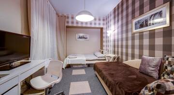 Фото номера Двухместный номер с 1 диваном-кроватью Гостиница ArtApart г. Санкт-Петербург 5