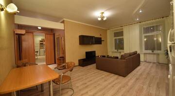 Фото номера Апартаменты с 2 спальнями: ул. Рубинштейна, 1 Гостиница Bergus Apartments г. Санкт-Петербург 12