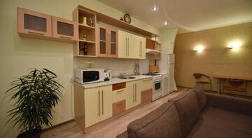 Фото номера Апартаменты с 2 спальнями: ул. Рубинштейна, 1 Гостиница Bergus Apartments г. Санкт-Петербург 10