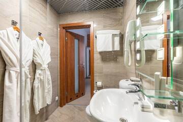 Фото номера Двухместный номер с 1 большой кроватью Гостиница «Центр Отель» г. Санкт-Петербург 4