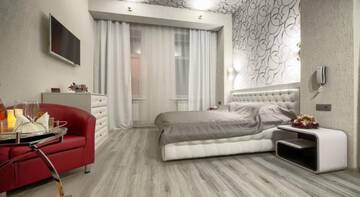 Фото номера Номер Делюкс с кроватью размера &quot;king-size&quot; Гостевой дом Alex Hotel on Zvezdnaya г. Санкт-Петербург 5