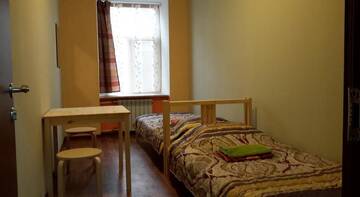 Фото номера Двухместный номер с общей ванной комнатой Гостиница Guest house on Sotsialisticheskaya г. Санкт-Петербург 46