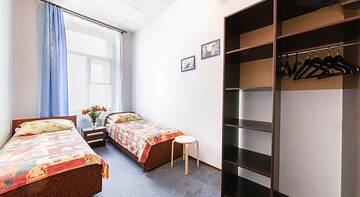 Фото номера Двухместный номер с общей ванной комнатой Гостиница Guest house on Sotsialisticheskaya г. Санкт-Петербург 40