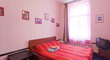 Фото номера Двухместный номер с общей ванной комнатой Гостиница Guest house on Sotsialisticheskaya г. Санкт-Петербург 33