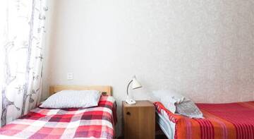 Фото номера Двухместный номер с 2 отдельными кроватями и общей ванной комнатой Хостел  Авантаж на Смоленке г. Санкт-Петербург 3