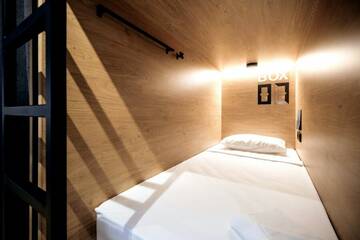 Фото номера Капсула в 16-ти местной комнате Гостевой дом InBox Capsule Hotel г. Санкт-Петербург 7