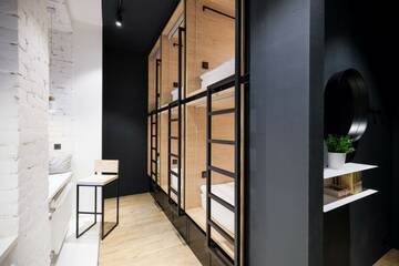 Фото номера Капсула в 6-ти местной комнате Гостевой дом InBox Capsule Hotel г. Санкт-Петербург 7