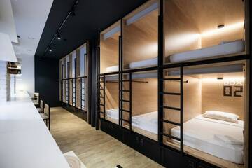 Фото номера Капсула в 16-ти местной комнате Гостевой дом InBox Capsule Hotel г. Санкт-Петербург 2