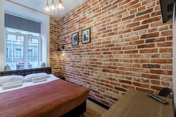 Фото номера Двухместная комната с 1 кроватью или 2 отдельными Гостевой дом Adams House г. Санкт-Петербург 4