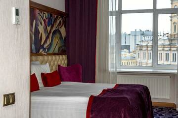 Фото номера Номер комфорт с 2 односпальными кроватями с видом Гостиница Best Western PLUS Centre Hotel г. Санкт-Петербург 3