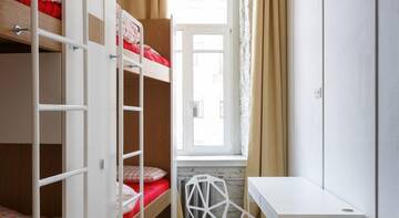 Фото номера Кровать в общем четырехместном номере Гостиница Simple Hostel Nevsky г. Санкт-Петербург 4