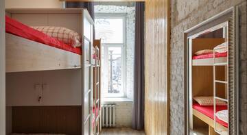 Фото номера Кровать в общем четырехместном номере для женщин Гостиница Simple Hostel Nevsky г. Санкт-Петербург 7
