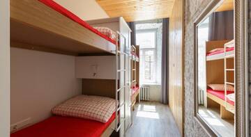 Фото номера Кровать в общем четырехместном номере для женщин Гостиница Simple Hostel Nevsky г. Санкт-Петербург 4