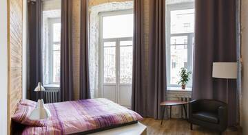 Фото номера Улучшенный двухместный номер с 1 кроватью Гостиница Simple Hostel Nevsky г. Санкт-Петербург 5