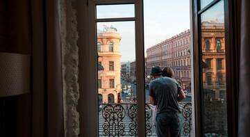 Фото номера Двухместный номер &quot;Комфорт&quot; с 1 кроватью Гостиница Simple Hostel Nevsky г. Санкт-Петербург 7