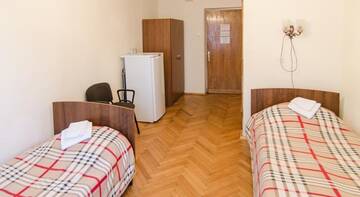 Фото номера Односпальная кровать в общем номере Гостиница Пулково Отель г. Санкт-Петербург 3