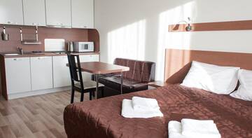 Фото номера Апартаменты с 1 спальней Апартаменты 15th floor г. Санкт-Петербург 8