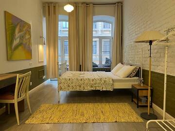 Фото номера Комната стандарт с 1 двуспальной кроватью Гостиница Soul Kitchen Hostel г. Санкт-Петербург 4