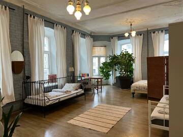 Фото номера Номер люкс семейный Гостиница Soul Kitchen Hostel г. Санкт-Петербург 8