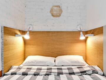 Фото номера Номер стандарт эконом с 1 двуспальной кроватью Гостиница Soul Kitchen Hostel г. Санкт-Петербург 6