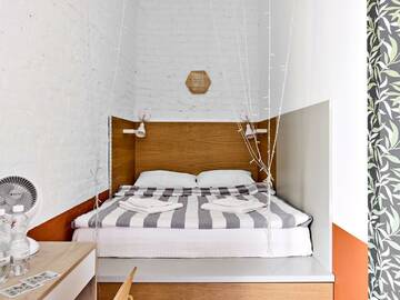 Фото номера Номер стандарт эконом с 1 двуспальной кроватью Гостиница Soul Kitchen Hostel г. Санкт-Петербург 5