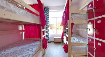 Фото номера Кровать в общем 6-местном номере Хостел Cat House г. Санкт-Петербург 6