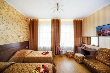Фото номера Двухместный номер с 2 отдельными кроватями и ванной Гостиница Эспланада г. Санкт-Петербург 2