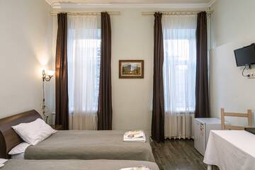 Фото номера Номер комфорт с 2 односпальными кроватями Гостевой дом Inn 6 line г. Санкт-Петербург 2