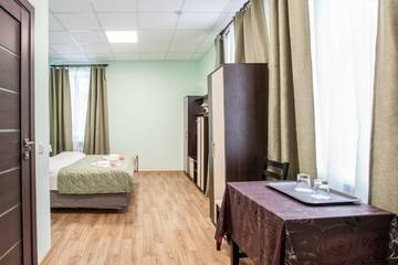 Фото номера Номер стандарт с 1 двуспальной кроватью Гостиница Волковский г. Санкт-Петербург 18