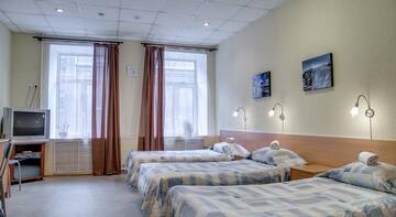 Фото номера Трехместный номер эконом-класса Гостиница Мостотель г. Санкт-Петербург 5