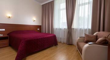 Фото номера Улучшенный двухместный номер с 1 кроватью Гостиница Avetpark Hotel г. Санкт-Петербург 4