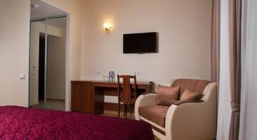 Фото номера Улучшенный двухместный номер с 1 кроватью Гостиница Avetpark Hotel г. Санкт-Петербург 3