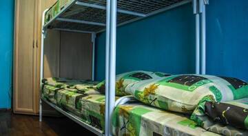 Фото номера Кровать в общем номере для мужчин с 8 кроватями Гостиница Хостел СССР ПЛЮС г. Санкт-Петербург 5
