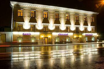 Фото номера Улучшенный двухместный номер с 1 кроватью Отель Меншиков г. Санкт-Петербург 2