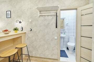 Фото номера Стандарт двухместный с 1 кроватью Апарт-отель TakeRoom Кронверская г. Санкт-Петербург 6