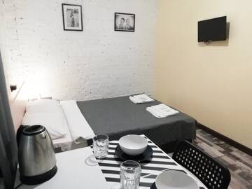 Фото номера Двухместный номер с 1 кроватью и креслом-кроватью Отель Boho Loft Hotel Nevsky г. Санкт-Петербург 19