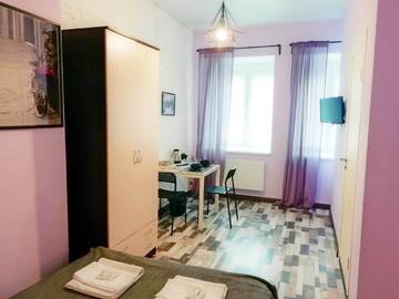 Фото номера Двухместный номер с 1 кроватью и креслом-кроватью Отель Boho Loft Hotel Nevsky г. Санкт-Петербург 10