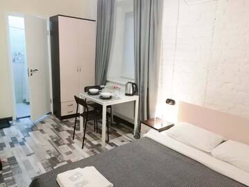 Фото номера Двухместный номер с 1 кроватью и креслом-кроватью Отель Boho Loft Hotel Nevsky г. Санкт-Петербург 20