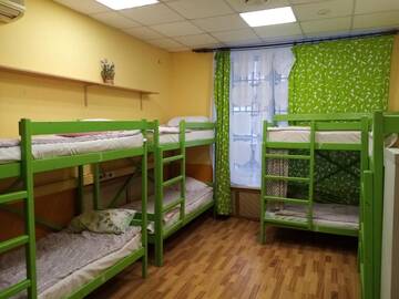 Фото номера Спальное место на двухъярусной кровати в общем номере для мужчин и женщин Хостел Sunny World Hostel г. Санкт-Петербург 5