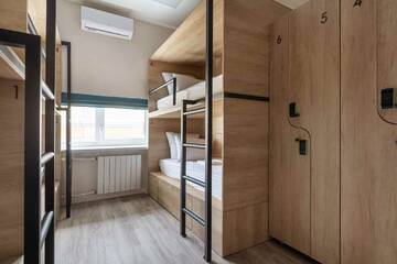 Фото номера Кровать  в  6-местном номере Хостел 338 г. Санкт-Петербург 27