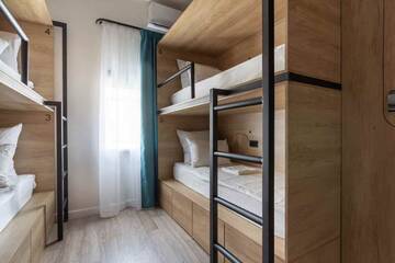 Фото номера Кровать в общем 6-местном номере  Хостел 338 г. Санкт-Петербург 9