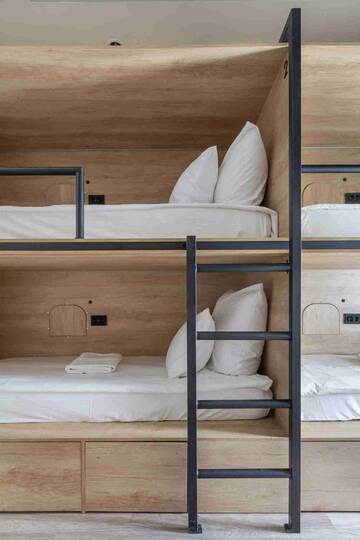 Фото номера Кровать  в  6-местном номере Хостел 338 г. Санкт-Петербург 15