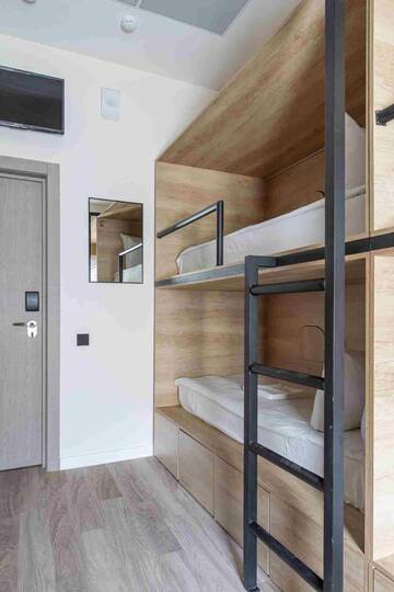 Фото номера Кровать  в  6-местном номере Хостел 338 г. Санкт-Петербург 32