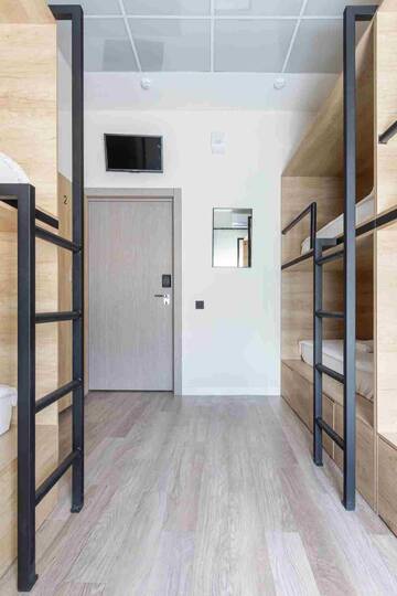 Фото номера Кровать  в  6-местном номере Хостел 338 г. Санкт-Петербург 5