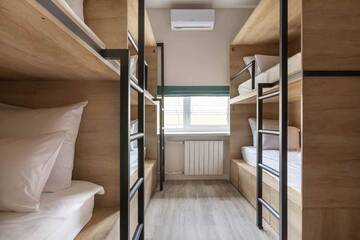 Фото номера Кровать  в  6-местном номере Хостел 338 г. Санкт-Петербург 21