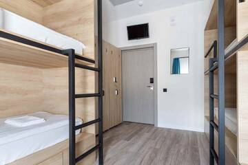 Фото номера Кровать  в  6-местном номере Хостел 338 г. Санкт-Петербург 3