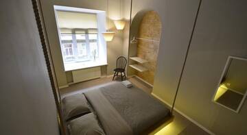 Фото номера Двухместный номер Делюкс с общей ванной комнатой Гостиница Sweet Village Hostel г. Санкт-Петербург 2