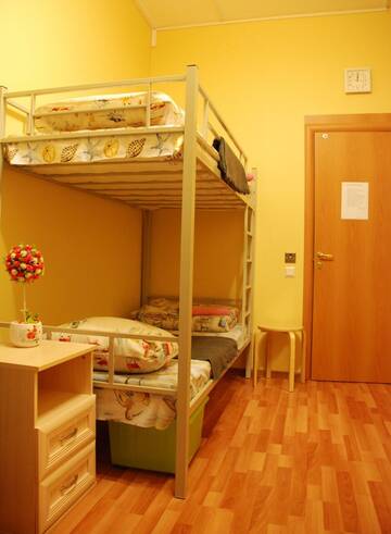 Фото номера Кровать в 4-местной общей женской комнате Гостиница Hostel GoodHoliday г. Санкт-Петербург 8