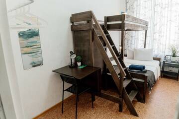 Фото номера Трехместный номер Гостиница Белый Хостел г. Санкт-Петербург 3